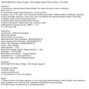 W3SP2607X10 Super Pump 1HP yksinopeuksinen allaspumppu 115/230V