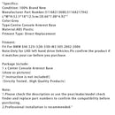 2002-2006 BMW E46 325i 328i Grey Centre Console Armrest Trim Base 51168213680