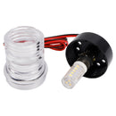 2,7W LED navigační signální světlo Kotevní světlo kulatá lampa pro čluny Jachty IP66