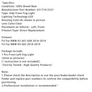 2018–2019 BMW X3 G01 G08 X4 G02 1 Stück LED Nebelscheinwerfer vorne links 63177412527