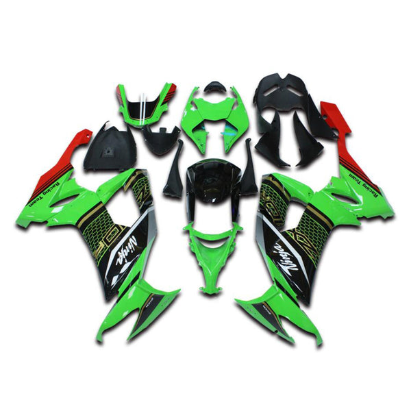 2008-2010 Kawasaki ZX10R juego de carenado de inyección cuerpo plástico ABS