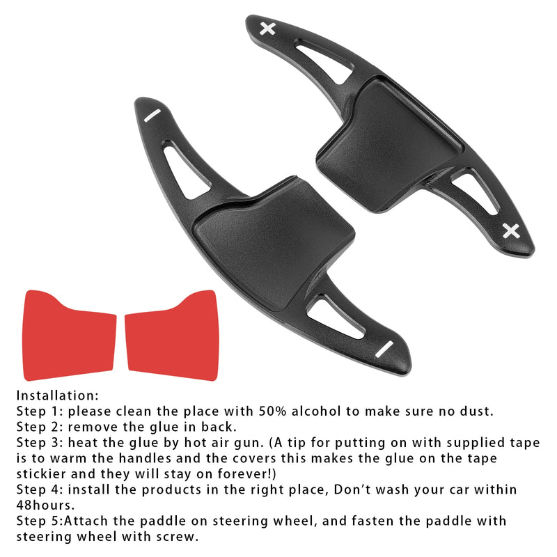 2013–2019 Ford Explorer Lenkrad-Schaltwippen-Verlängerung für Aluminium