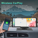 10,26 tuuman HD-näyttö, autonavigointijärjestelmä, CarPlay, all-in-one-laite, 12 LED-kamera