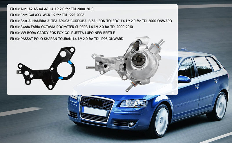Bomba de vacío 038145209 para Audi A2 A3 A4 A6 2000-2010 1.4 TDI/1.9 TDI/2.0 TDI