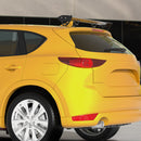 Alerón trasero de aluminio ajustable para escotilla universal GT, color plateado, 15