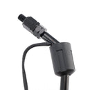 Black LED Turn Signal Mirror Pair 10mm Right-hand threading For Piaggio Vespa