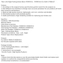 Audi E-Tron GT Freio de estacionamento Motor traseiro esquerdo+direita 9Y0907615 616