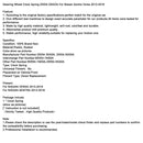 2013–2019 Nissan Sentra Versa Lenkrad-Uhrfeder 25554-3SGOA