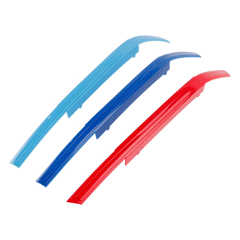 2023-2025 BMW 7 Series Tri-Color ABS Front Kidney Grille Insert Trims Clip