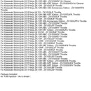 4kpl EAT803 Polttoaineen injektori sopii 49033-0027 Kawasaki Ninja ZX10R ZX1000 2017-2017