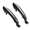 Schwarz Außen Hinten L+R Tür Griff 51217231932/33 Für BMW F10 F01 F02 F06 F11