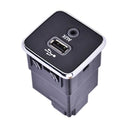 Conexión de carga frontal USB AUX 53224228 para Jeep Compass Cherokee 2017-2021 ACC