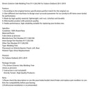 2015–2019 Subaru Outback, äußere Seitenleiste für die Fahrerseite, Teilenummer 91112AL59A