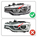 2016-2019 BMW 3er F30 320i, 330i, 340i Limousinen (ohne M Sport/xDrive) (ohne AFS, europäische Version) Linke LED-Scheinwerfer 63117419629 8738715 Generic