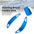 Steering wheel shift paddles for Renault Arkana 2021-24, aluminum blue