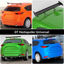Universal Hatch Alumínio Ajustável GT Asa Traseira Spoiler Preto 14 #