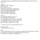 Eingangswelle Übertragung 68029247AA Für Dodge Ram 68RFE 6.7L OHV Cummins 07-17