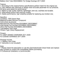 2011-2020 JEEP GRAND CHEROKEE Odvzdušňovací hadice baterie 5033388AC 05033388AC Generic