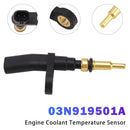 Passagerarsida VW Caravelle Mk VI 2.0 TDI motorkylvätska temperatursensor 03N919501A Generic