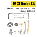 2009 Honda S2000 Base, CR 2.2L L4 - Gas 9 Piece Timing Kit Kit 14510-PCX-005 14401-PCX-004 Generic