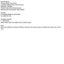 JEEP GC 3.0L høytrykks drivstoffpumpe 68211269AA Generisk