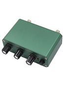 Shortwave amplifier frequency range 3-30 MHz adjustable gain 0-30 dB