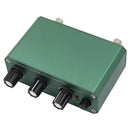 Shortwave amplifier frequency range 3-30 MHz adjustable gain 0-30 dB