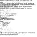 1991-1999 Seat Toledo Indikator rattstångsbrytare 357953513 357953513F Generic
