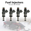 2012 Yamaha RS VECTOR LTX 3pcs Fuel Injectors 8GC-13761-00-00 Generic