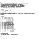 2001-2003 Lexus RX300 Fuel Filter Generic