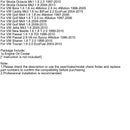 2005-2010 VW Jetta Mk3 1.6 moottoriöljyn jäähdytin 017117021A 078117021A yleinen