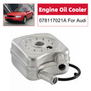 1994-2005 Audi A6 2.4 inc Quattro Engine Oil Cooler 017117021A 078117021A Generic