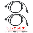 2006 - Passenger side Citroën Relay van 2X Front Right&LLeft ABS speed sensor 4545F1 52148329 Generic