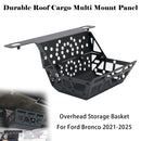 2021-2025 Ford Bronco Multi-Purpose Ceiling Mount Roof Cargo Basket Generic
