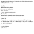 SKODA SUPERB 3 1.6 2.0 TDI 04L907805AA Stickoxid NOx Sensor 5WK97264A Generisch