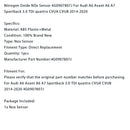 2014-2020 Audi A6 Avant 3.0 TDI quattro (CVUA/CVUB) (4G0907807J) Kväveoxidgivare NOx-givare Generisk