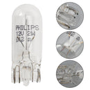 Farol auxiliar de halogênio T10 para carro W2W 12960 12V 2W para PHILIPS