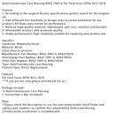 2012-2018 Ford Focus DPS6 automaattivaihteistokotelo BV6Z-7005-A BV6Z7005A yleinen