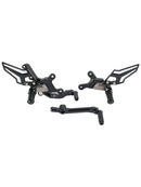 2024-2026 Yamaha MT-09 MT-09 Fotpinnar Bakre set - Grå Generic