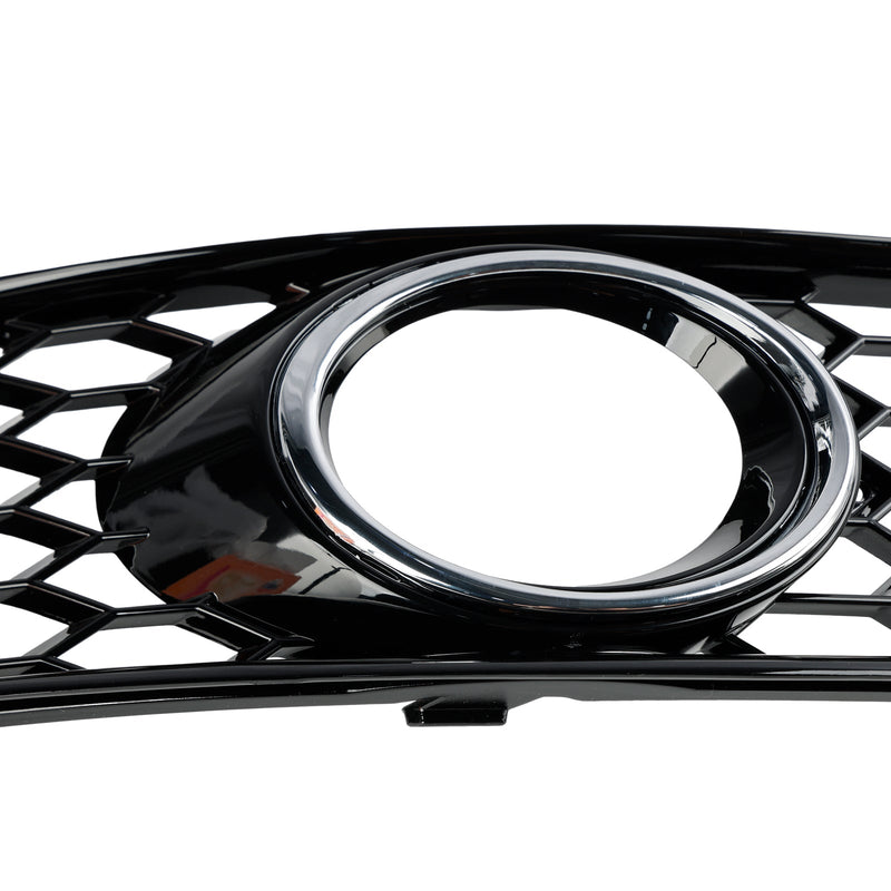 2009-2013 Audi A3 8P Honeycomb Front Bumper Tåkelys Grille Grilldeksel