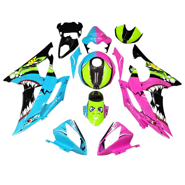 Verkleidungssatz aus ABS-Kunststoff für Yamaha YZFR6 YZF-R6 2008-2016
