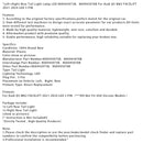 LED-Rückleuchten links + rechts für Audi Q5 MK2 Facelift 2021–2024, 5-polig