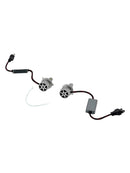 Headlight bulb set high low beam H4 12V 75W 6500K for HELLA