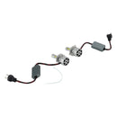 Headlight bulb set high low beam H4 12V 75W 6500K for HELLA
