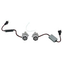 Headlight bulb set high low beam H4 12V 75W 6500K for HELLA