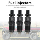 2016 KAF1000AGF - MULE PRO-DXT 3 pieces injectors 49033-0039 490330039 Generic