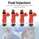 1998-2003 Suzuki TL1000R - Gasspjæld/tilbehør 4 styks injektorer 15710-02FB0 Generisk