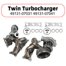 2006-2011 BMW 335i (E90/ E91/ E92/ E93, E82/ E88) Silnik z podwójną turbosprężarką 49131-07031 49131-07041 Generic
