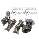 2006-2011 BMW 335i (E90/ E91/ E92/ E93, E82/ E88) Silnik z podwójną turbosprężarką 49131-07031 49131-07041 Generic