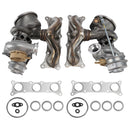 2006-2011 BMW 335i (E90/ E91/ E92/ E93, E82/ E88) Silnik z podwójną turbosprężarką 49131-07031 49131-07041 Generic